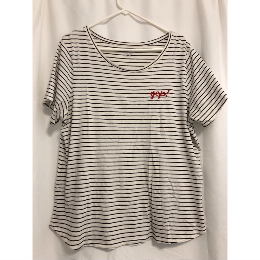 Old Navy Tee w/ Pocket Graphic